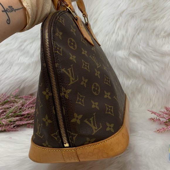 🎯SOLD🎯067 Authentic Louis Vuitton Monogram Satchel Datecode: VI0974 - Picture 10 of 11